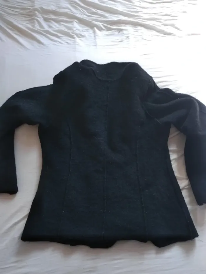Veste Femme en laine bouillie - photo numéro 3