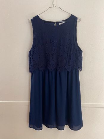 Robe bleu marine Mango taille XL
