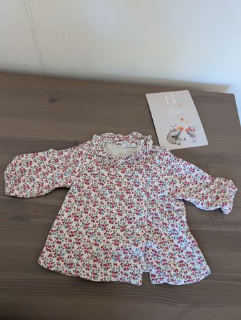 Blouse légère bout chou 6 mois 
