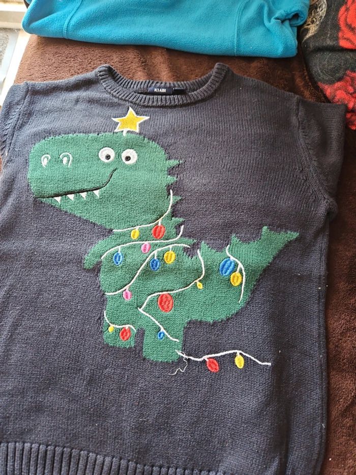 Pull Noël garçon 10 ans - photo numéro 2