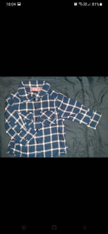 Chemise manches longues bébé fille 3 mois (c3)
