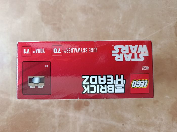 Neuf - Lego Brickheadz Star Wars - 41627 - Luke Skywalker et Yoda - photo numéro 5