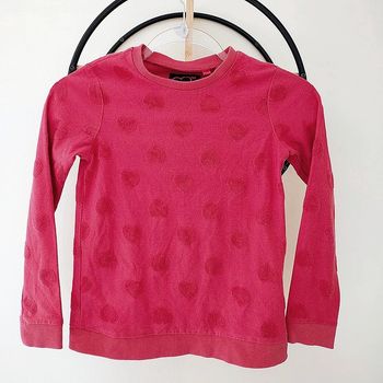 9 ans sweat fin graphique coeur