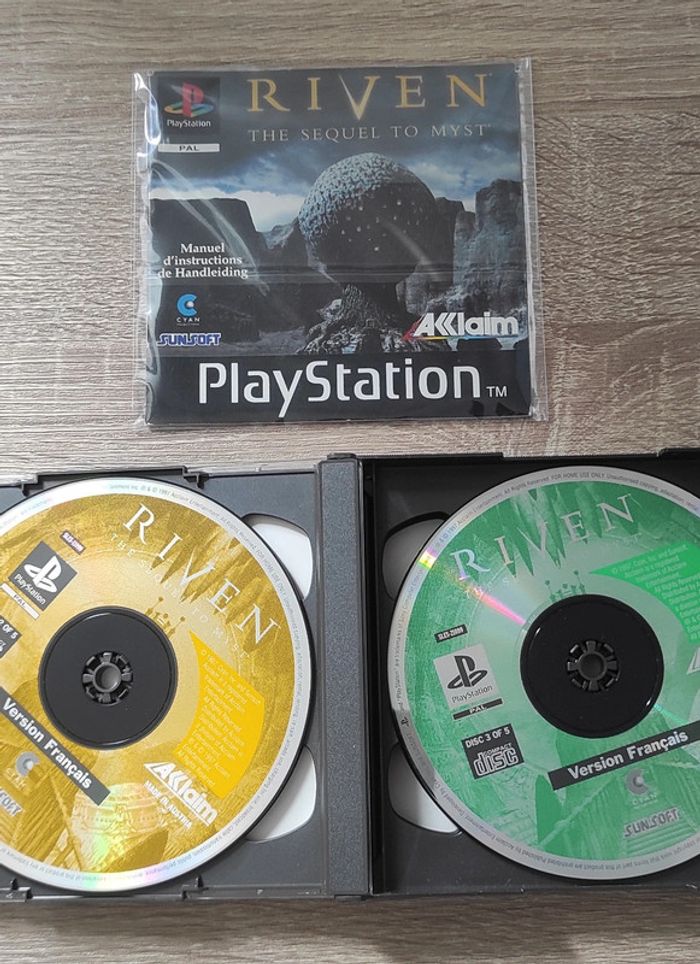 Jeu Riven the sequel to myst ps1 - photo numéro 2