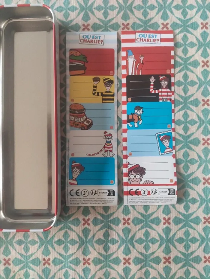 Trousse métal où est Charlie BK - photo numéro 5