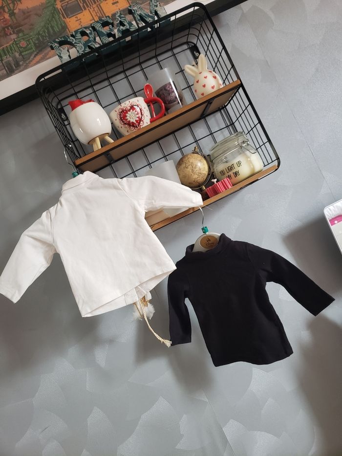 Lot de 2 sous pulls 🎀 Kiabi 3 mois 3€