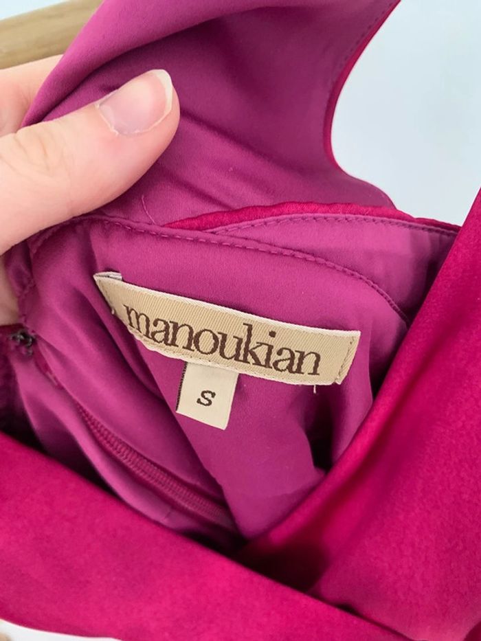 robe d'ete Manoukian rose taille S - photo numéro 8