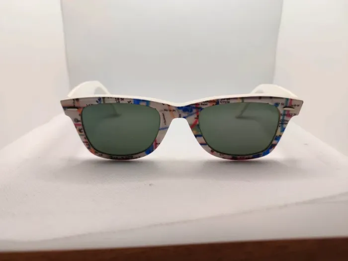 Lunettes de soleil Ray Ban Wayfarer édition limitée du métro de new york - photo numéro 2