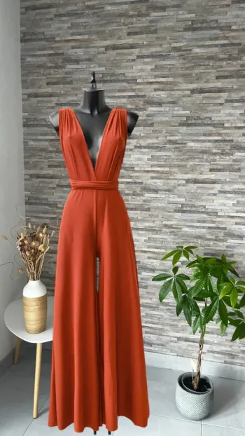 Superbe combi rouille terracotta plusieurs positions fabrication française