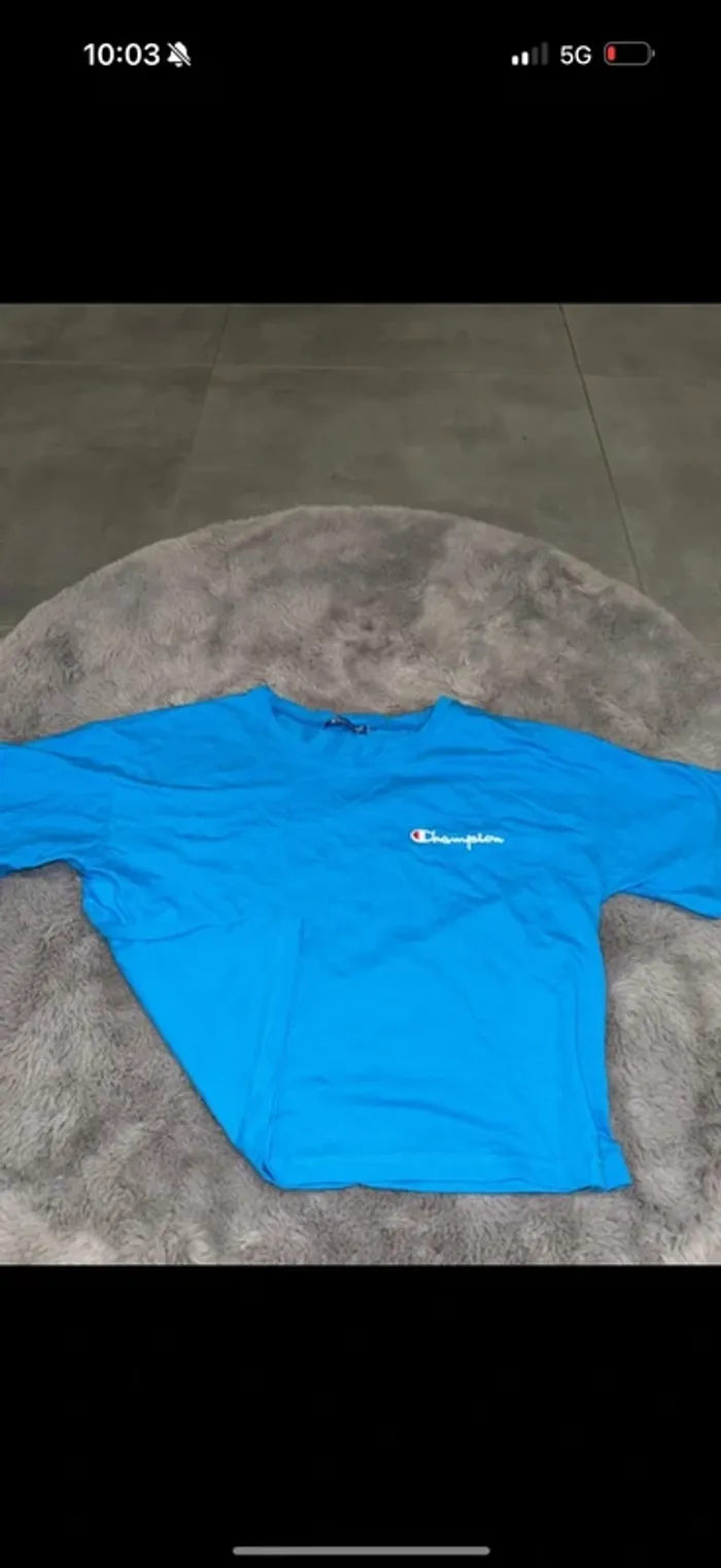 Tshirt courte taille L - photo numéro 3