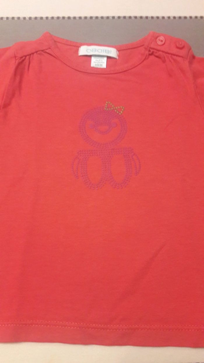 T-shirt manche longue 6 mois - photo numéro 2