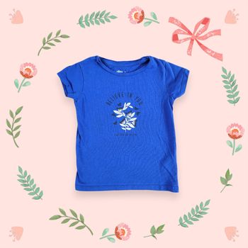 T-shirt bleu