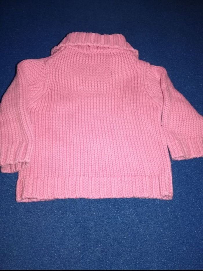 Gilet fille ZA BABY 3/6 mois - photo numéro 2