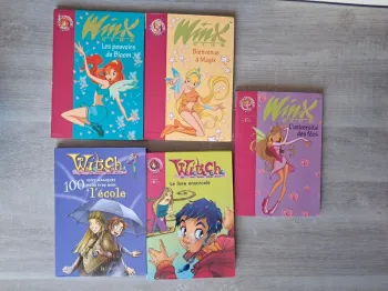 Lot de livre Romans winx