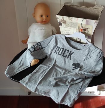 T-shirt manches longues fille – 6 ans 