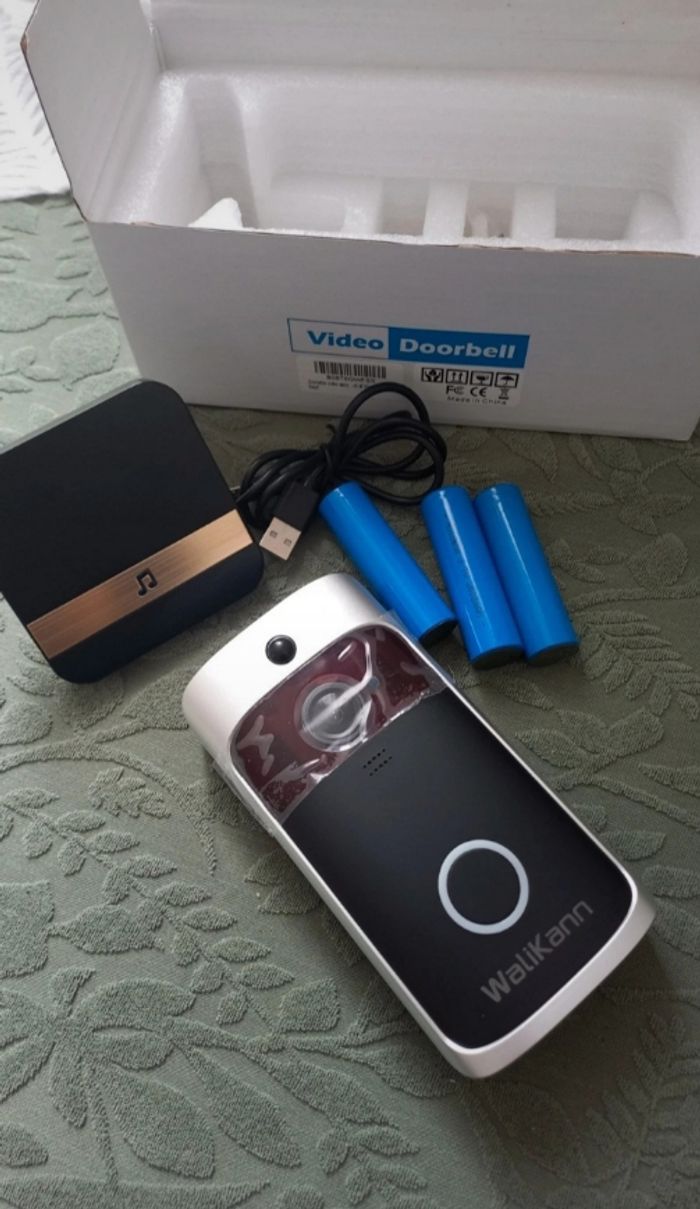 Interphone connecté neuf sans fil complet (vente en lot possible) - photo numéro 3