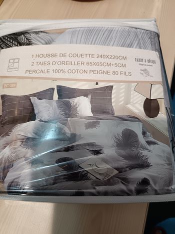Parure de lit 80 fils