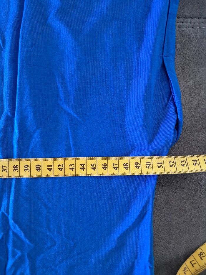 Top femme bleu - photo numéro 4