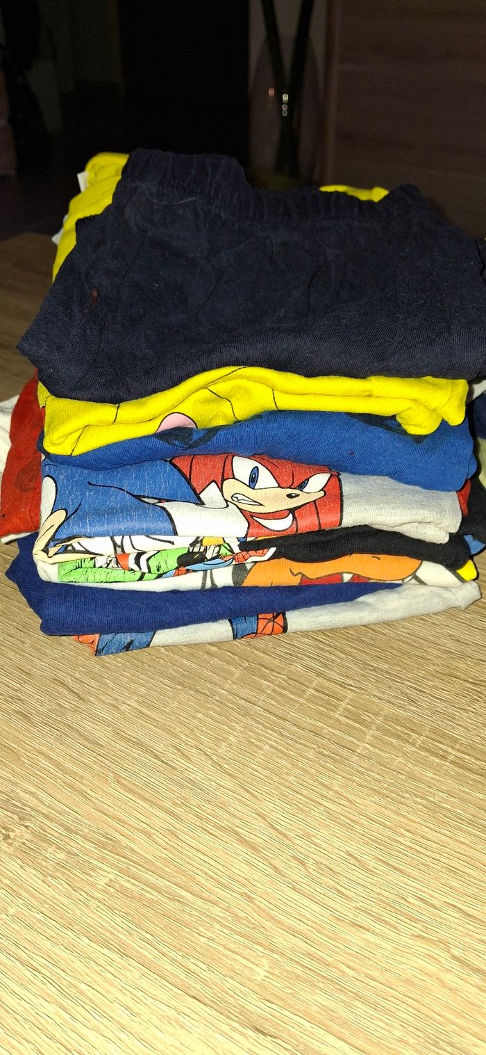 Lot de 9 pyjamas short ete garçon - photo numéro 2