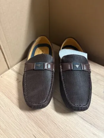 chaussures homme elong mocassins marron taille 40