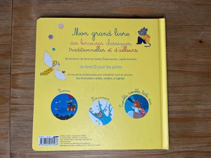 Livre de berceuses avec CD - photo numéro 3