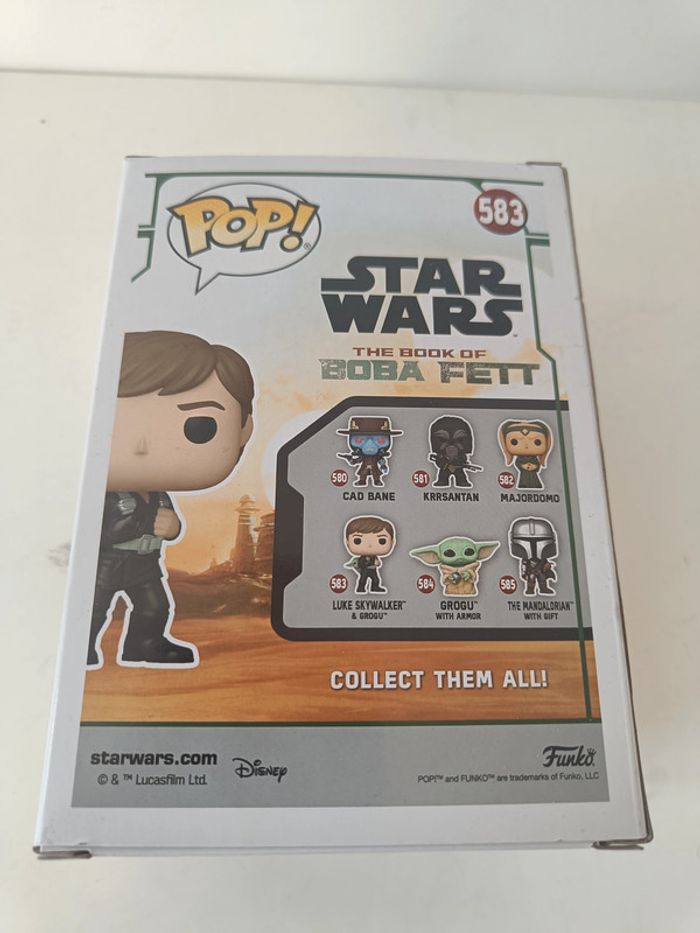 Funko Pop! Star Wars N° 583 Luke Skywalker & Grogu - photo numéro 3