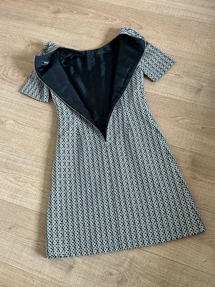 Robe imprimée à manches courtes Sinequanone taille 36 jamais portée - photo numéro 13