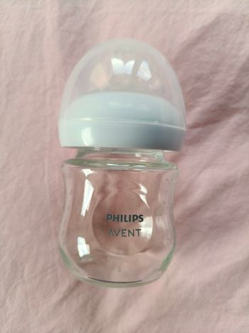 Biberon Phillips Avent en verre de 120 ml