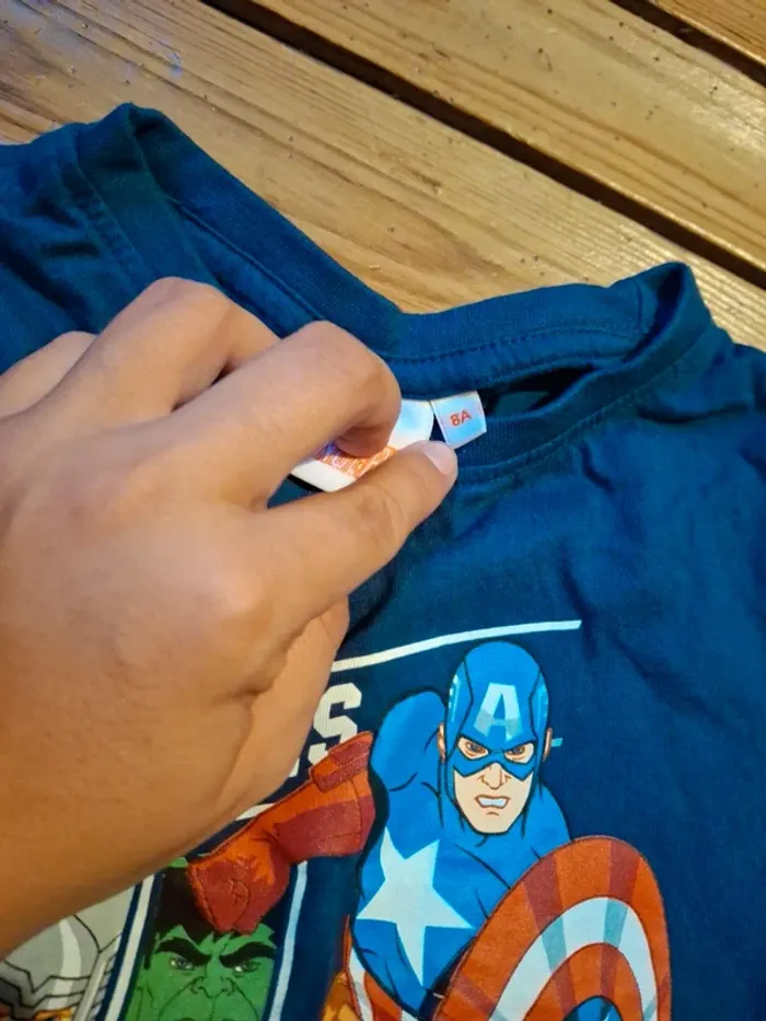 Tshirt avengers taille 8 ans - photo numéro 5