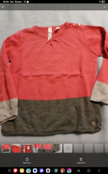 Pull 6 ans mi saison pf4 158