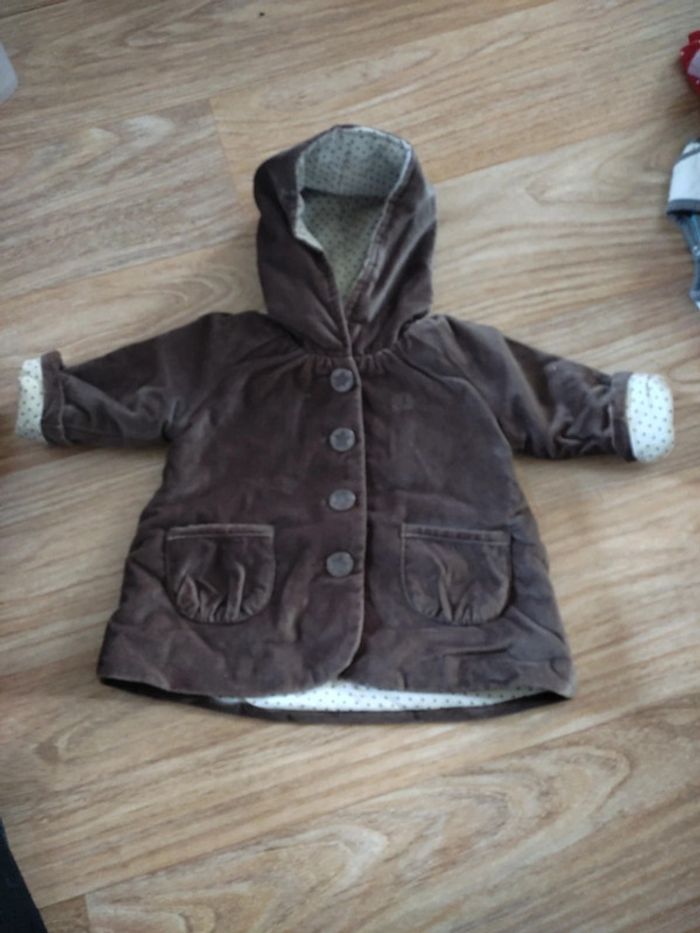 Manteau 6 mois grain de blé