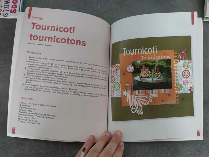 livre souvenirs de famille en scrapbooking - photo numéro 2