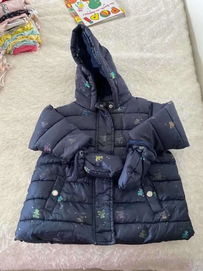 Doudoune chaude Lulu Castagnette fille