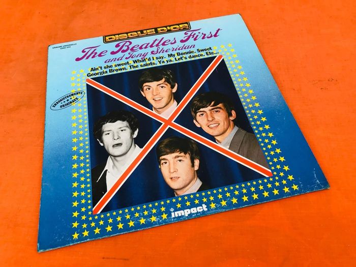 Vinyle 33 tours The Beatles First and Tony Sheridan Enregistrements originaux Impact 6886556 - photo numéro 7