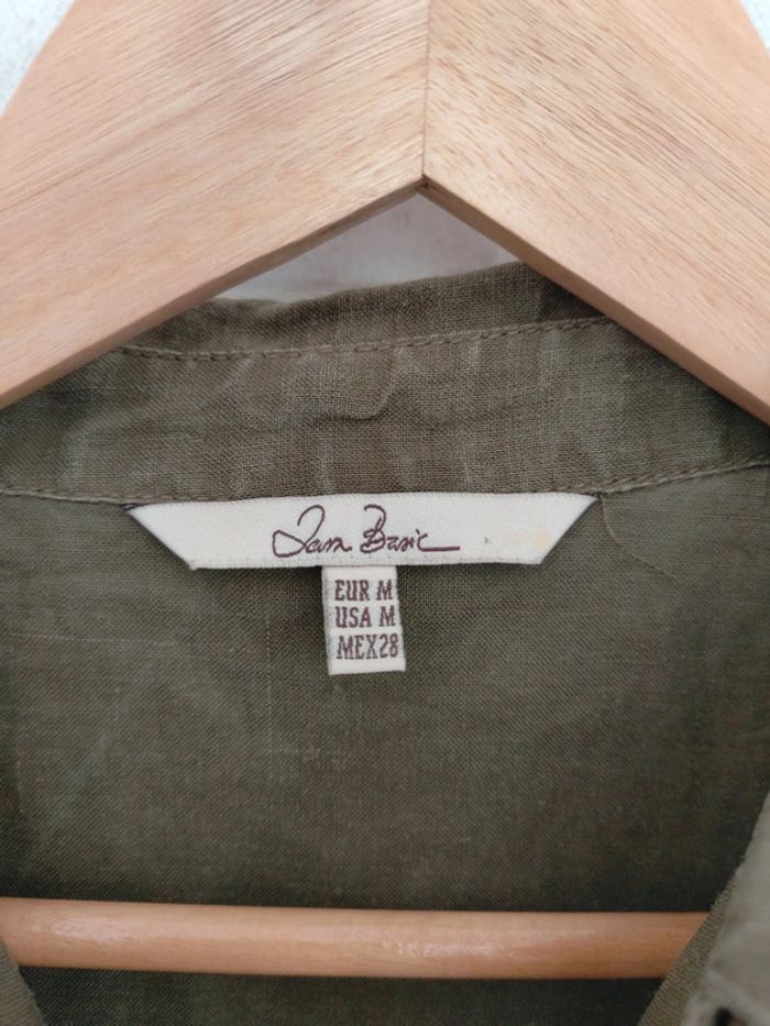 Robe en lin Zara taille M très bon état - photo numéro 4