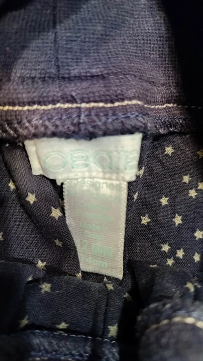 t-shirt à manches courtes + jupe taille 12 mois - photo numéro 3