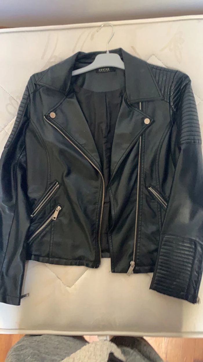 Veste similicuir - photo numéro 2