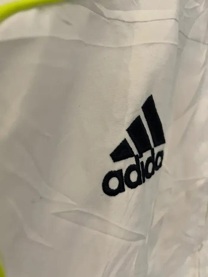Track jacket Adidas blanche Real Madrid Mens L - photo numéro 5