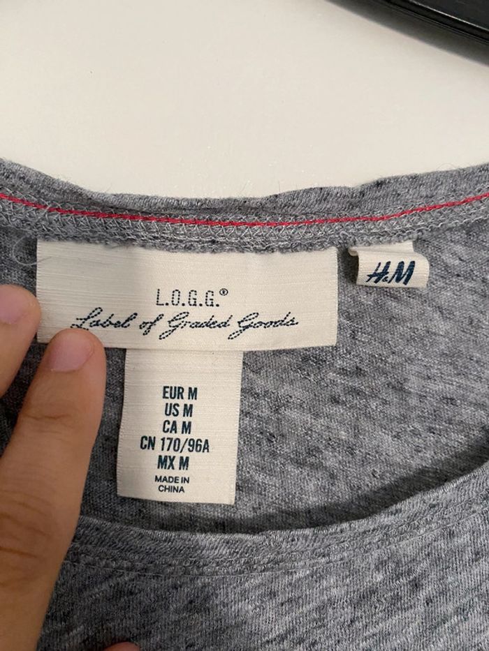 Blouse h&m grise - photo numéro 2