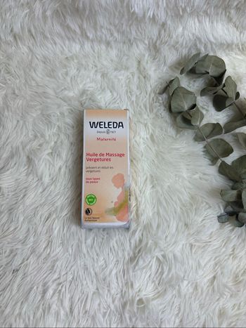 Huile de massage vergeture Weleda