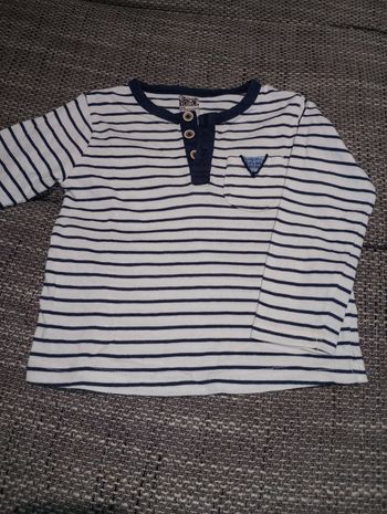 Tee shirt manches longues 23mois