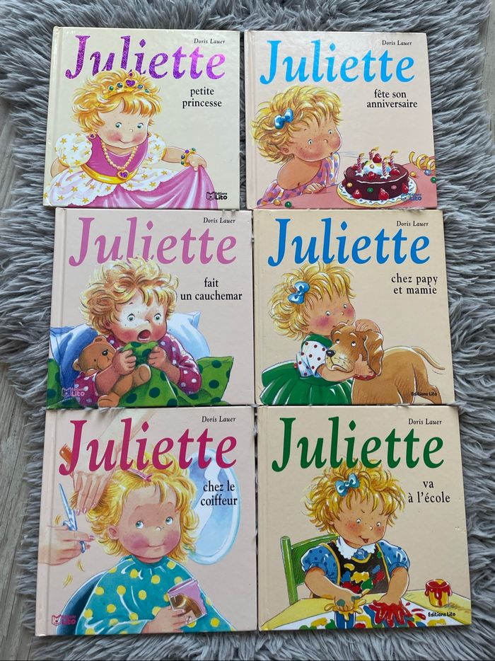 Lot de 6 livres Juliette