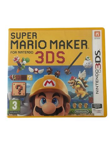 Jeu vidéo Super Mario Maker sur console Nintendo 3Ds