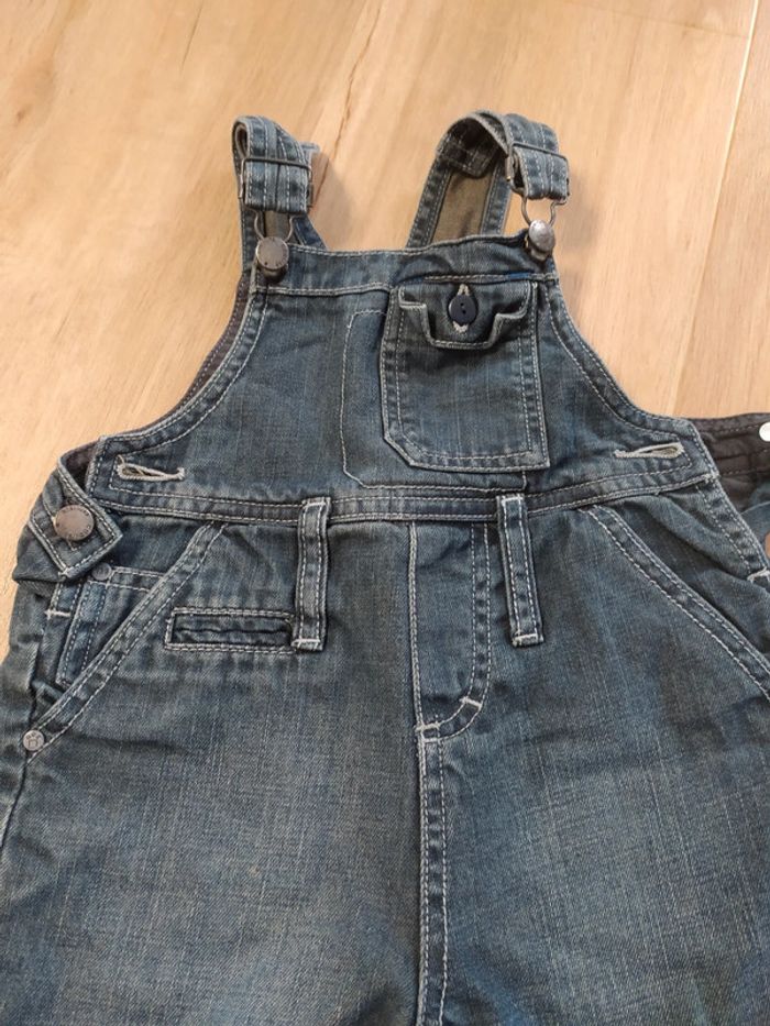 Salopette jeans grain de blé 2 ans
