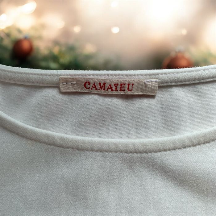 Pull perlé manche 3/4 - photo numéro 3