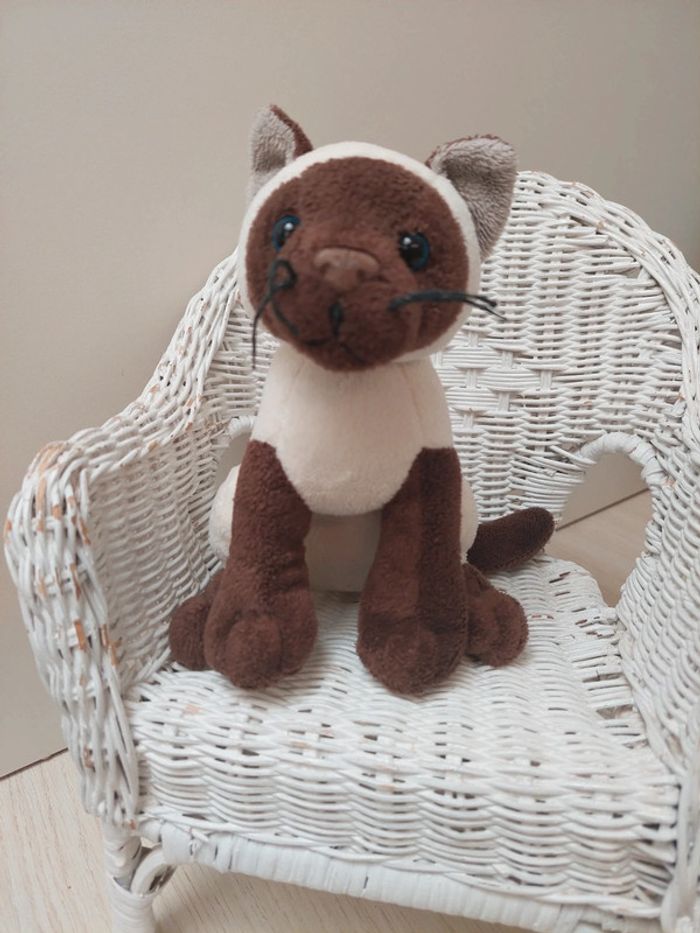 Jemini M6 interactions - peluche chat siamois - photo numéro 2