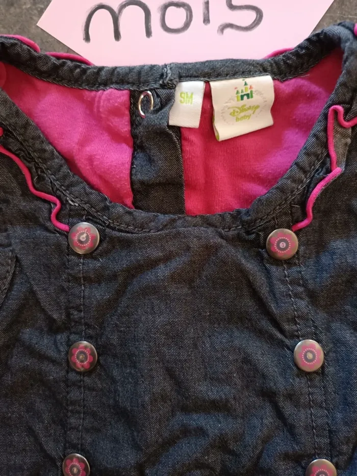 Robe jean Marie 9 mois - photo numéro 3
