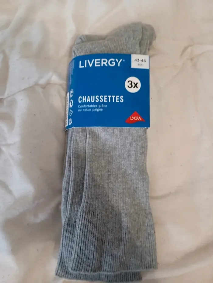 Lot paires de chaussettes 43/46