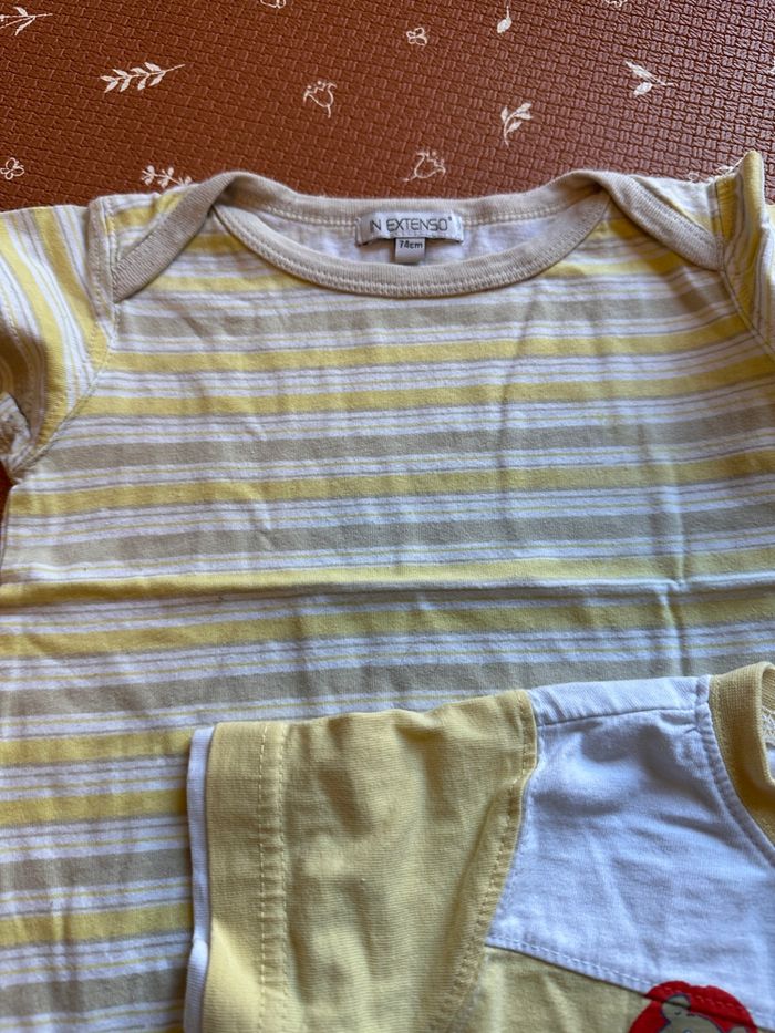 Lot de 3 t-shirts 12mois - photo numéro 3