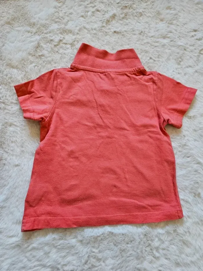 🧡 Polo garçon orange manches courtes Complices 2-3 ans 🧡 - photo numéro 3